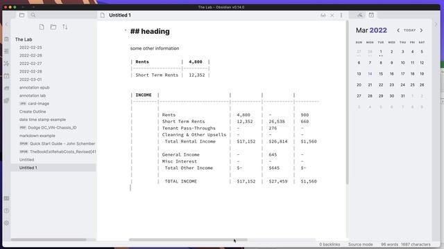 Obsidian - Excel to Markdown Table смотреть онлайн