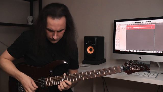 Хроматическая гамма в 4 октавы | Упражнения для гитары смотреть онлайн