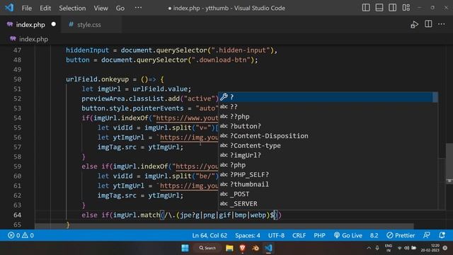 Create a YouTube Thumbnail Downloader with PHP and CSS смотреть онлайн