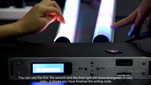 How to set LED Tube DMX Address by LM-501 Controller 2016 смотреть онлайн