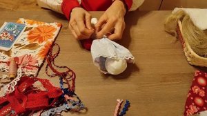 Мастер-класс "Славянская лоскутная кукла-оберег "На счастливое замужество ". Клуб "Малеевский"