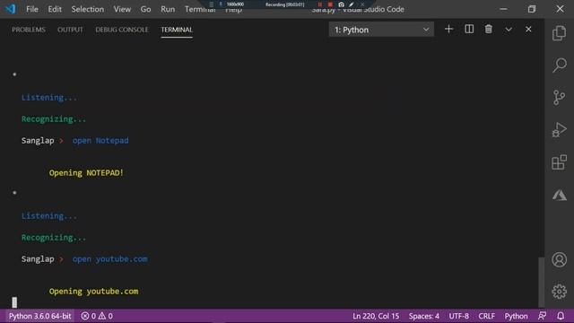 Iron Man's JARVIS in Real Life • Python 3.6.0 • Sanglap смотреть онлайн