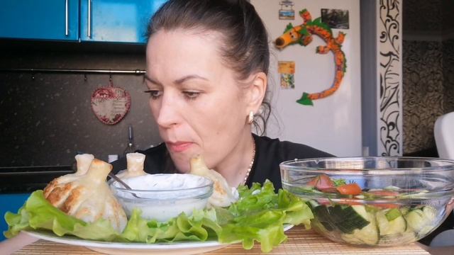 МУКБАНГ ОБЖОР/ХИНКАЛИ!!!/MUKBANG HALK FAMILY ЕДА АСМР смотреть онлайн