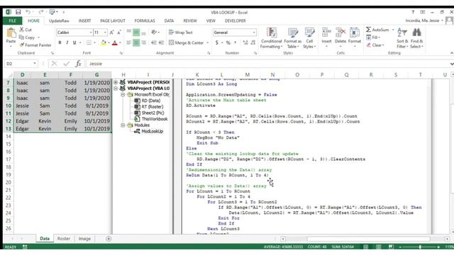 HOW TO DO LOOK UP USING VBA WITH THE MIX OF ARRAYS смотреть онлайн