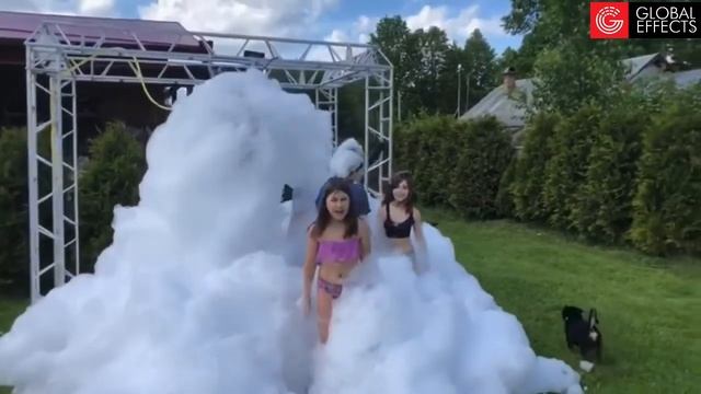 Генератор пены GLOBAL EFFECTS FOAM ECO - море пены за секунды смотреть онлайн
