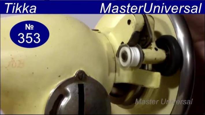 Как правильно подобрать шпульку к шпульному колпачку при покупке, регулировка моталки. Видео №353.