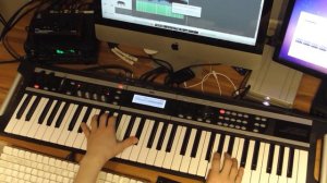 Korg X50 synth demo