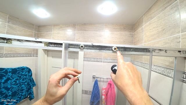 КАК отрегулировать ДВЕРИ душевой КАБИНЫ. смотреть онлайн