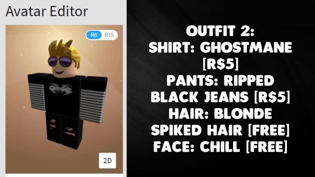 Avatar Outfit Ideas That Only Cost R$10! (ROBLOX) смотреть онлайн