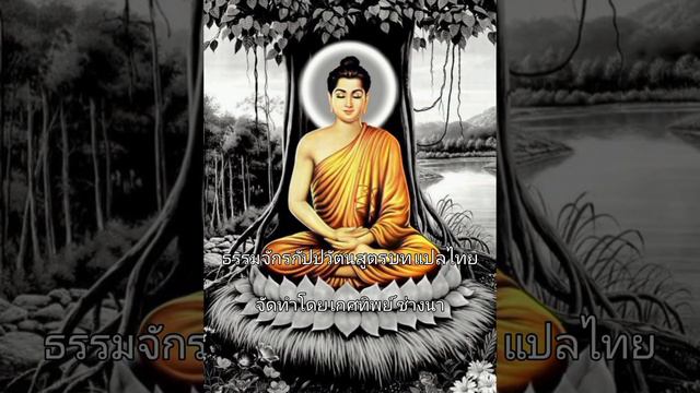บทสวด ธรรมจักรกัปปวัตนสูตร บทแปลไทย จัดทำโดย เกศทิพย์ ช่างนา