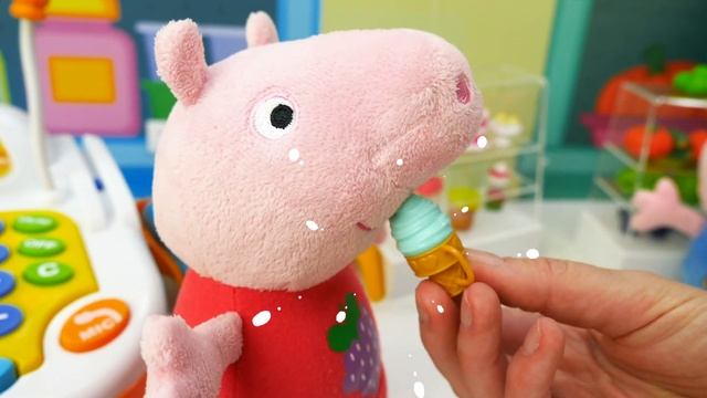 Свинка Пеппа и Джордж в магазине игрушек! Что они выберут? Видео для детей смотреть онлайн