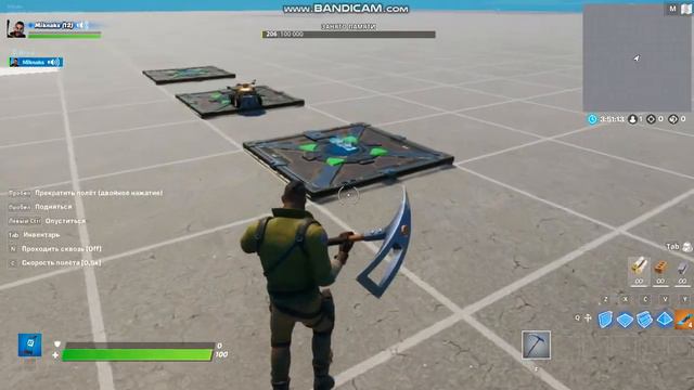 FORTNITE -  Творческий режим, техника, ловушки