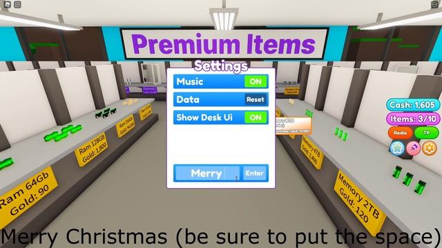 ALL *WORKING* CUSTOM PC TYCOON CODES! (WORKING 2022) (ROBLOX) смотреть онлайн