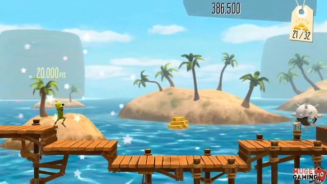 bit trip Runner 2 Walkthrough Gameplay Perfect Run [HD] Level 2-8 Going Half Mast смотреть онлайн