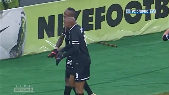 "Заря" - "Днепр" - 3:0. Гол Данило смотреть онлайн