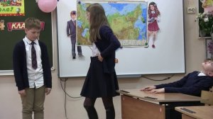 смешная сценка из школьной жизни на выпускном в 4 "В" классе