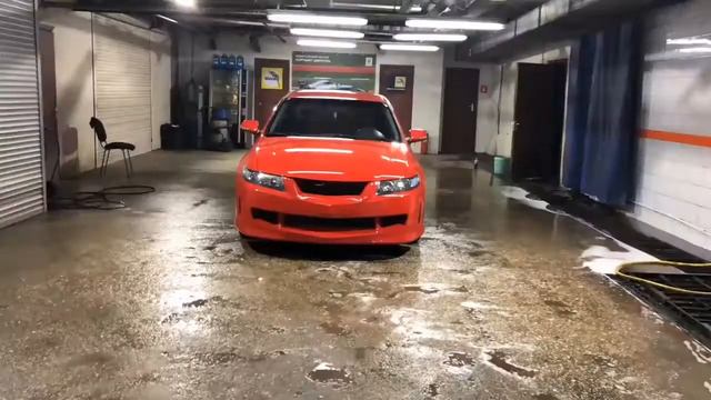 Honda Accord в цвете Ferrari Red смотреть онлайн