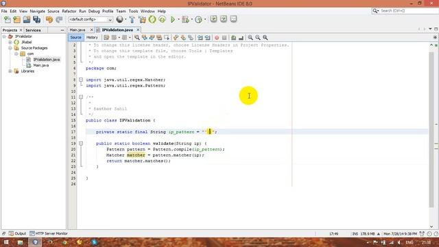 Java - IPv4 Validation смотреть онлайн