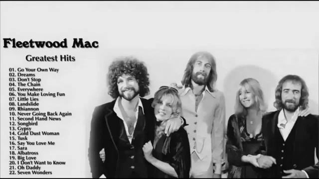 Fleetwood Mac Greatest Hits Full Album - Best Of Fleetwood Mac 2017 -Top Rock Song