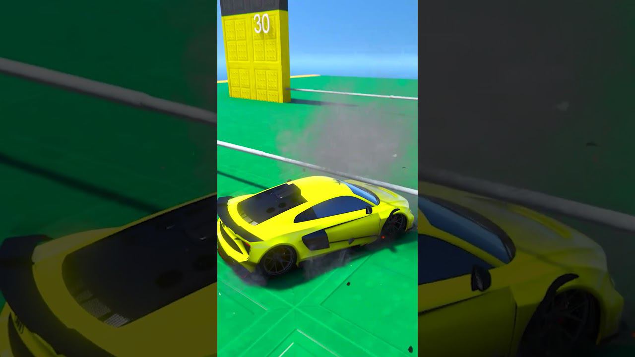 КАК ДАЛЕКО ПРОЕДЕТ ЧИТ ТАЧКА ПОД САМЫМ НИЗКИМ ШЛАГБАУМОМ? УЗКО НИЗКО В ГТА 5! #shorts смотреть онлайн