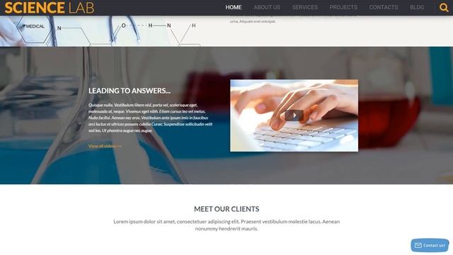 Science Lab WordPress Theme by WT Website Template - 53376 смотреть онлайн