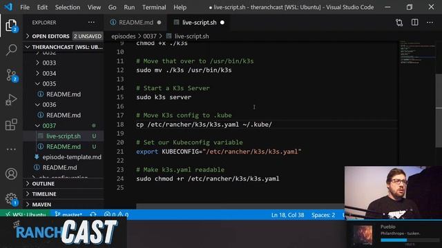 The RanchCast - Installing K3s смотреть онлайн