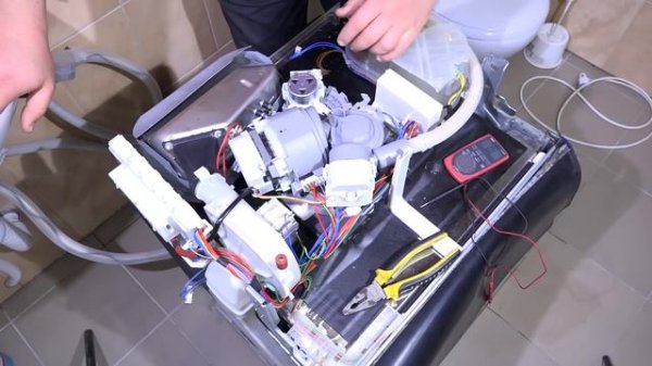 Ремонт посудомоечной машины Bosch часть 11080p