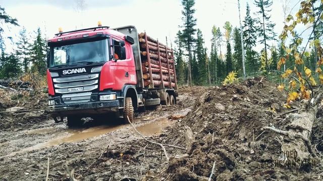 Scania 6x6 Усть-Илимск - Усть-Ката 2021 смотреть онлайн