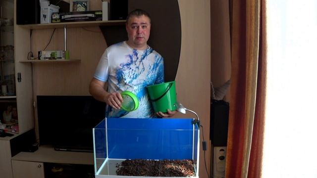 Запуск травника 54 л. Часть 2. Фон. Укладка грунта. Хардскейп смотреть онлайн