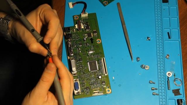 Ремонт монитора ACER G276HL (не включается) смотреть онлайн