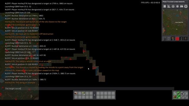 Factorio Intercontinental Ballistic Missile Mod - Update