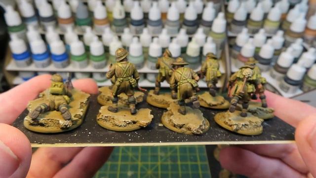 My kitbashed rogue heroes - Bolt Action SAS смотреть онлайн