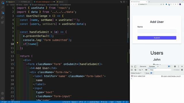 React 18 Tutorial - Solution смотреть онлайн