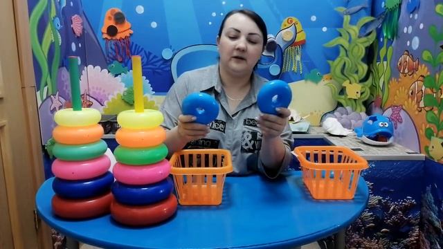 Игры с пирамидками для детей раннего возраста смотреть онлайн