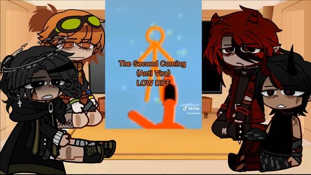 Past Hollow heads brothers react to TSC and Victim (Animator vs Animation) 2 смотреть онлайн