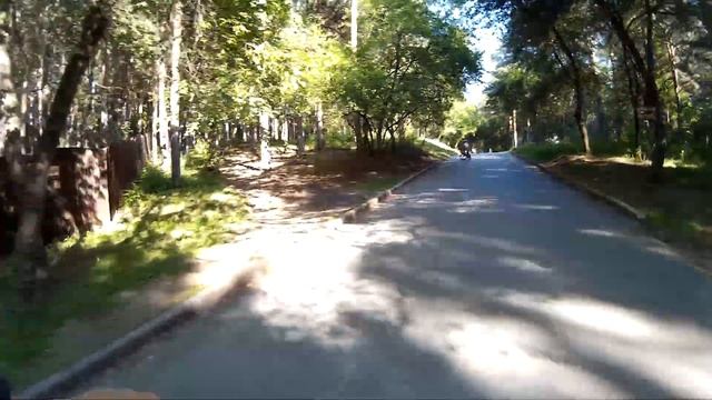 Тестирование электро HUDORA Big Wheel AIR 205 White