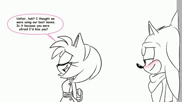 SonAmy Comic Dub - Flirting? (1-2) by @SherryDoodlez смотреть онлайн