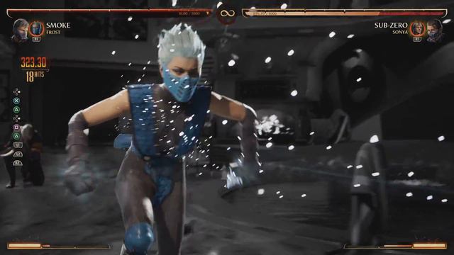 Mortal Kombat 1 Smoke Fatal Blow Example смотреть онлайн