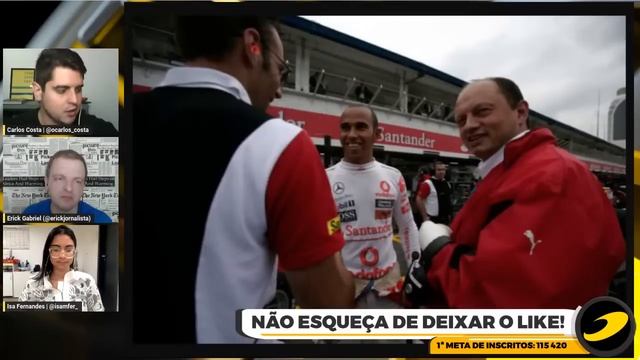 Hamilton/Leclerc TROCADOS por Mercedes/Ferrari? O que eles dizem e a 'NOVA' ASTON pré-GP | F1 2023 смотреть онлайн