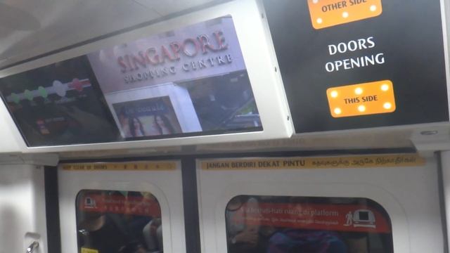 Extra Footage: SMRT Trains C151B, Kawasaki-CSR Sifang EMU - City Hall to Dhoby Ghaut (NSL) смотреть онлайн