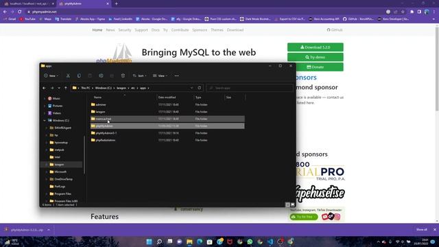 Install atau Upgrade Phpmyadmin Pada Laragon | Menghilangkan Error Deprecated смотреть онлайн