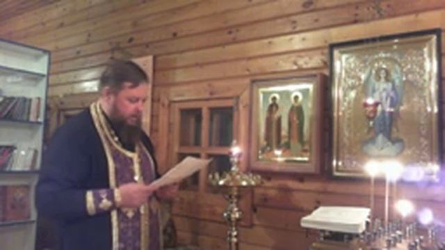 Панихида (молитва об усопших). Храм Преображения Господня с. Великовское смотреть онлайн
