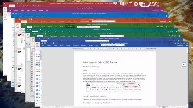Precio, Novedades y Requisitos de Microsoft Office 2016 смотреть онлайн