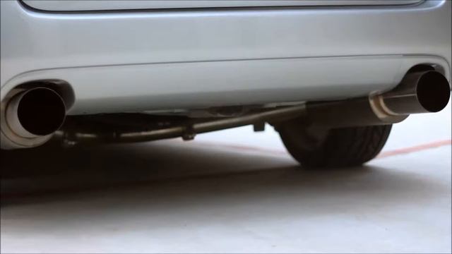 Subaru Legacy 2.0GT BP5 2003 - Apexi N1 Dual exhaust (COLD START) смотреть онлайн