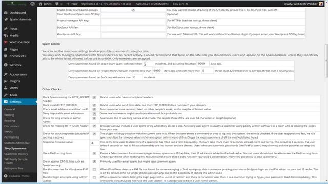 Using Stop Spammer Registration Plugin смотреть онлайн