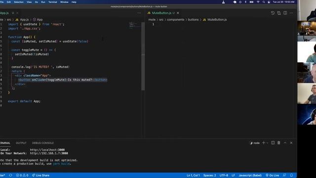 W8D2: React State & Props (4 of 4) смотреть онлайн