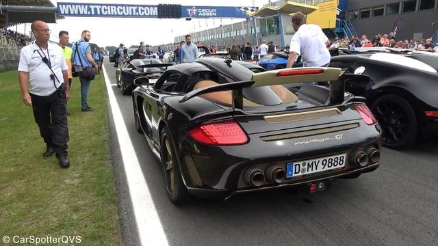 $50 Million Hypercar Gathering - Regera, Zonda S, Mirage GT, Chiron, LaFerrari, Apollo IE, Huayra.. смотреть онлайн