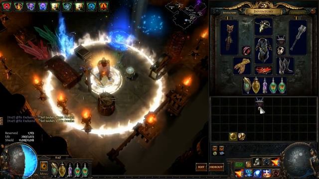 [3.0] RIP Over 8,000 Exalted - Finishing 70% Crit Multi Ammy Sol Locket Onyx Amulet - Epic Video