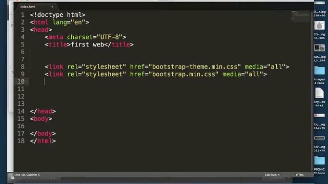 Bootstrap class 01 смотреть онлайн