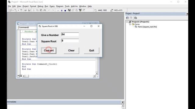Square Root in Visual Basic 6 смотреть онлайн